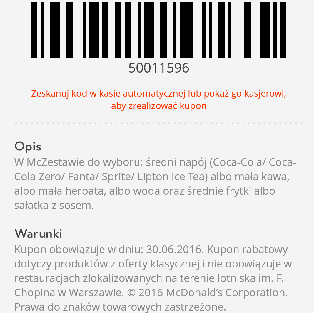 Gazetka promocyjna McDonalds str. 2