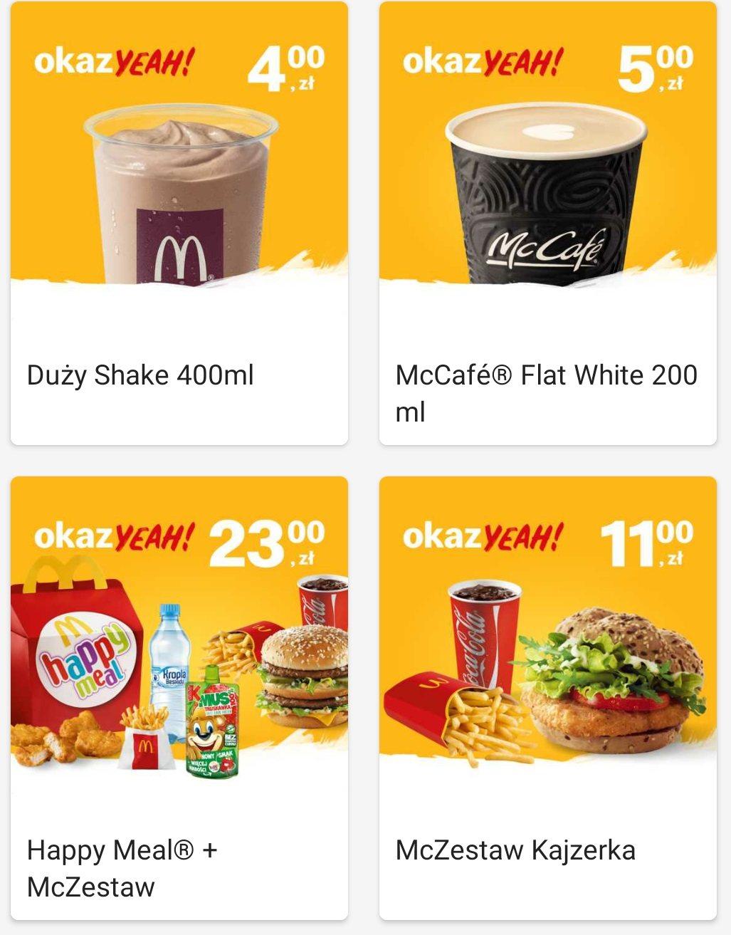 Gazetka promocyjna McDonalds str. 2