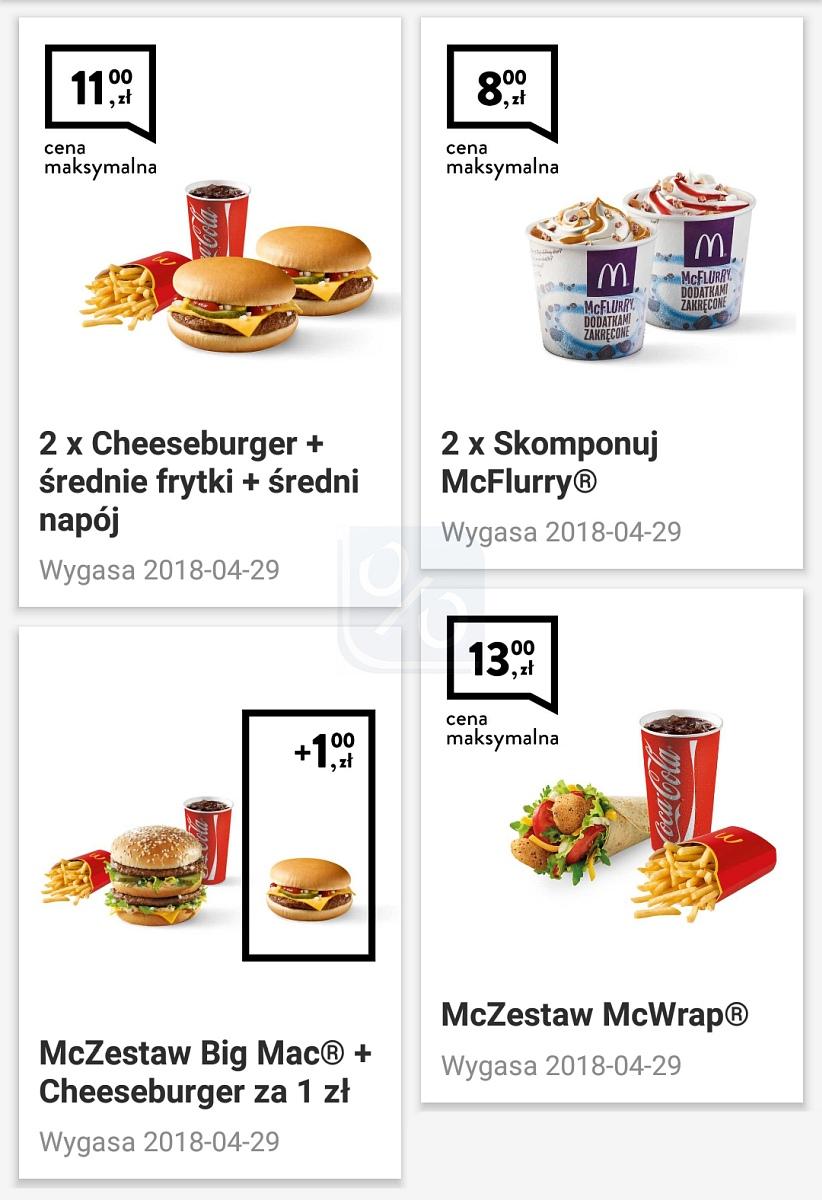 Gazetka promocyjna McDonalds str. 1