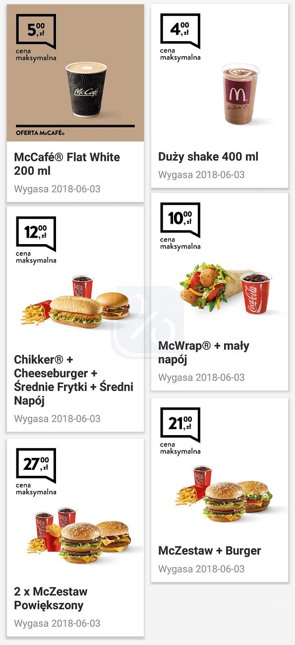 Gazetka promocyjna McDonalds str. 2