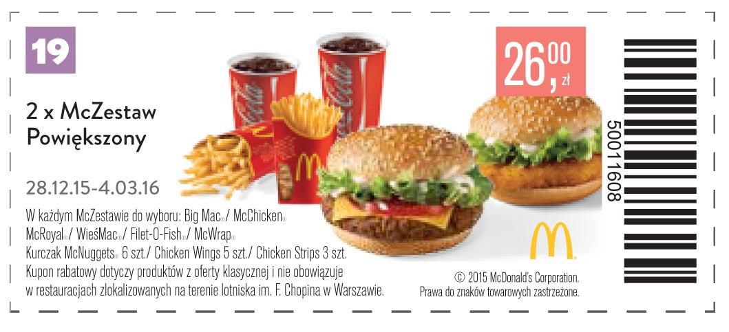 Gazetka promocyjna McDonalds str. 21