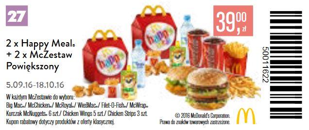Gazetka promocyjna McDonalds str. 29