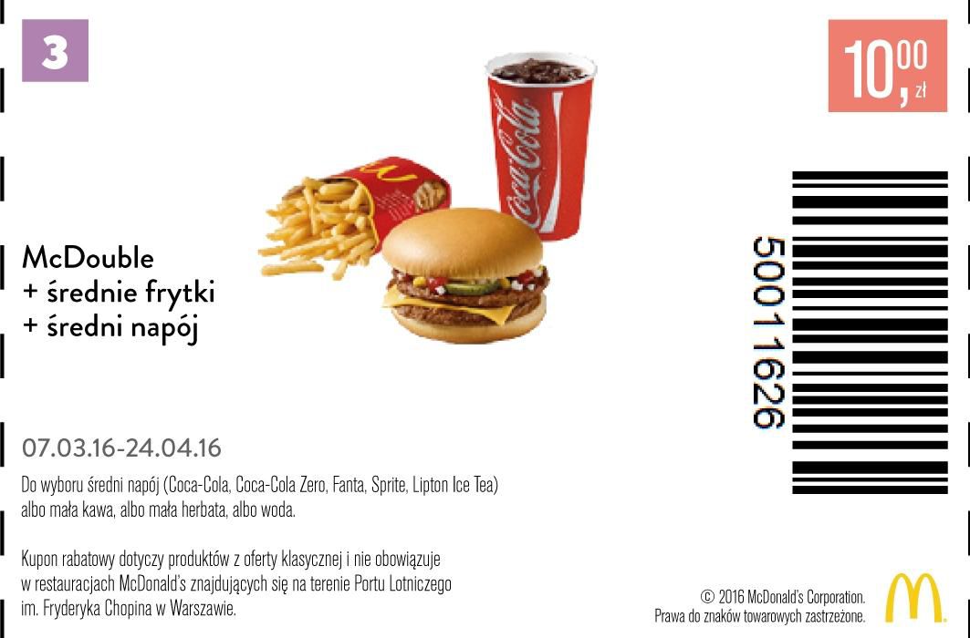 Gazetka promocyjna McDonalds str. 2