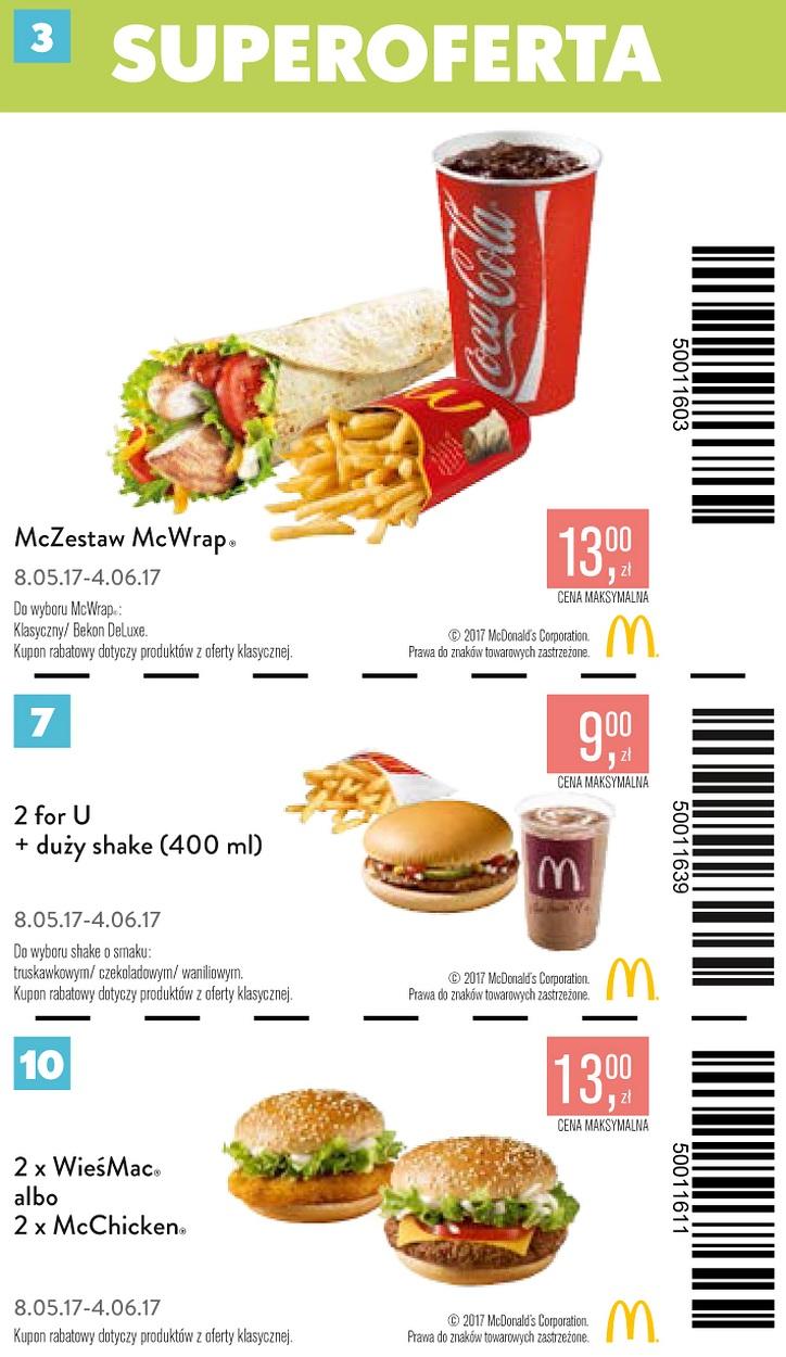 Gazetka promocyjna McDonalds str. 3