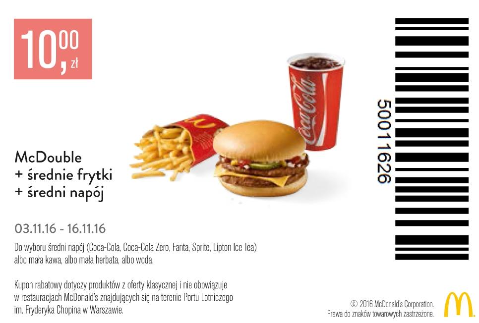 Gazetka promocyjna McDonalds str. 1