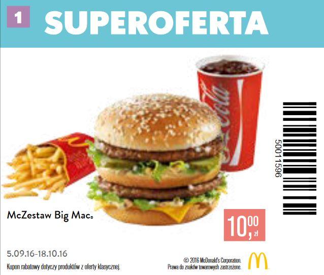 Gazetka promocyjna McDonalds str. 1