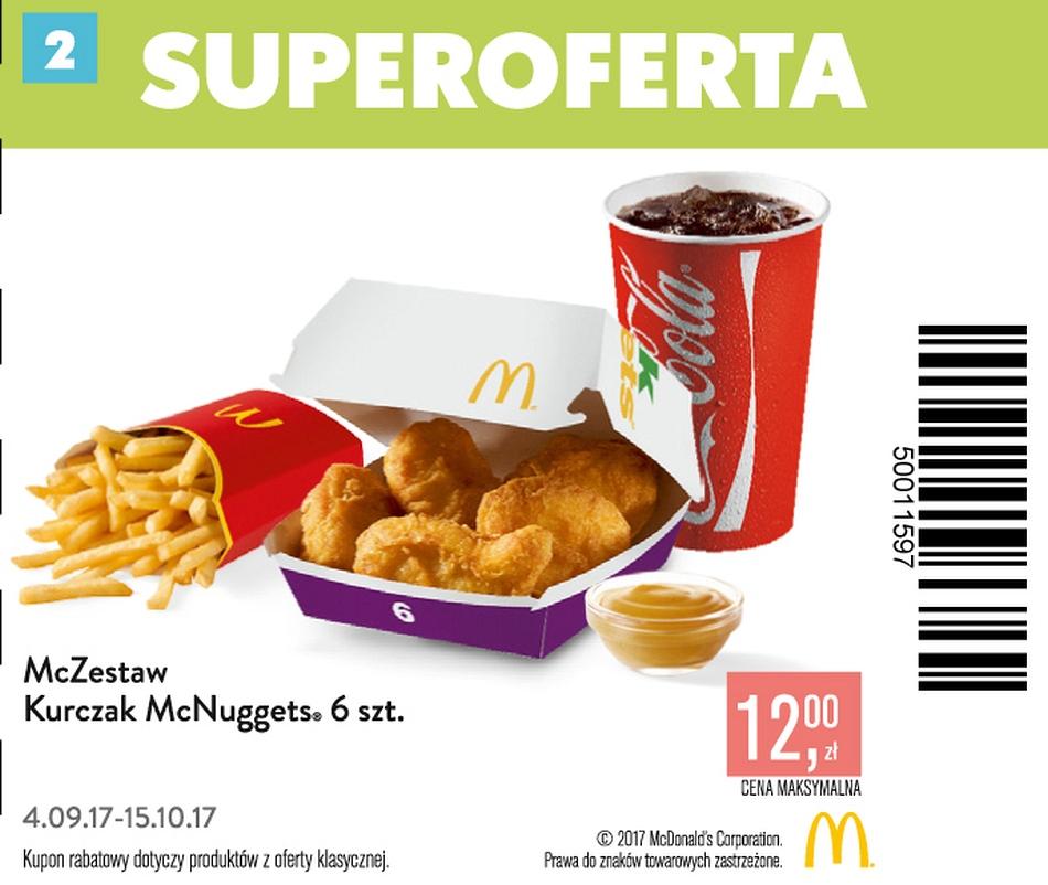 Gazetka promocyjna McDonalds str. 2