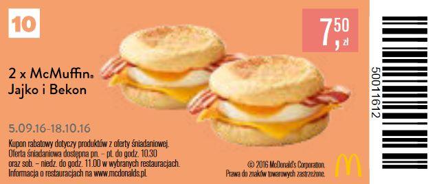 Gazetka promocyjna McDonalds str. 10
