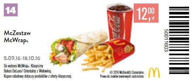 Gazetka promocyjna McDonalds str. 14