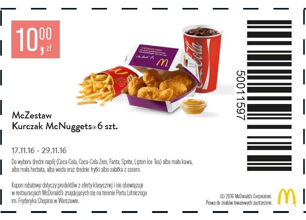 Gazetka promocyjna McDonalds str. 2