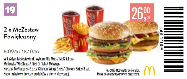 Gazetka promocyjna McDonalds str. 20
