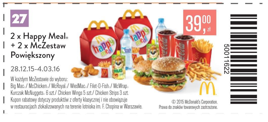 Gazetka promocyjna McDonalds str. 29