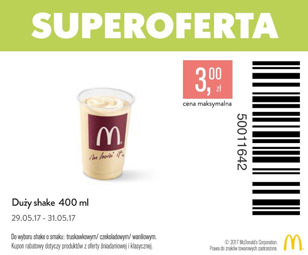 Gazetka promocyjna McDonalds str. 2