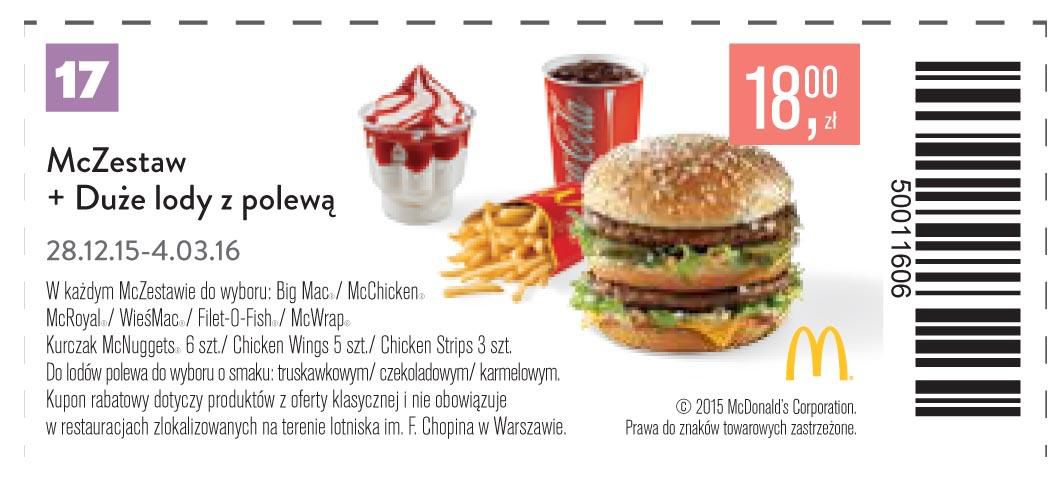 Gazetka promocyjna McDonalds str. 17