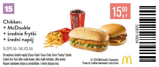 Gazetka promocyjna McDonalds str. 15