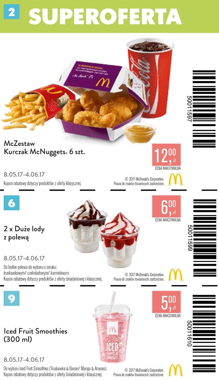 Gazetka promocyjna McDonalds str. 2