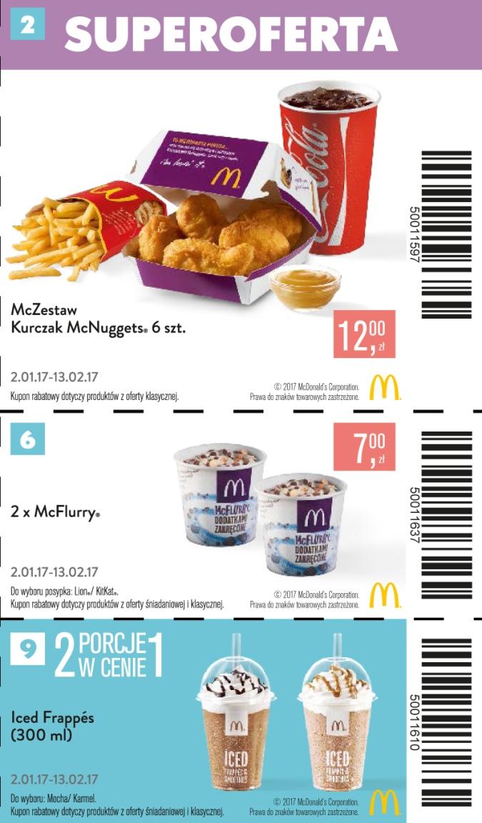 Gazetka promocyjna McDonalds str. 2