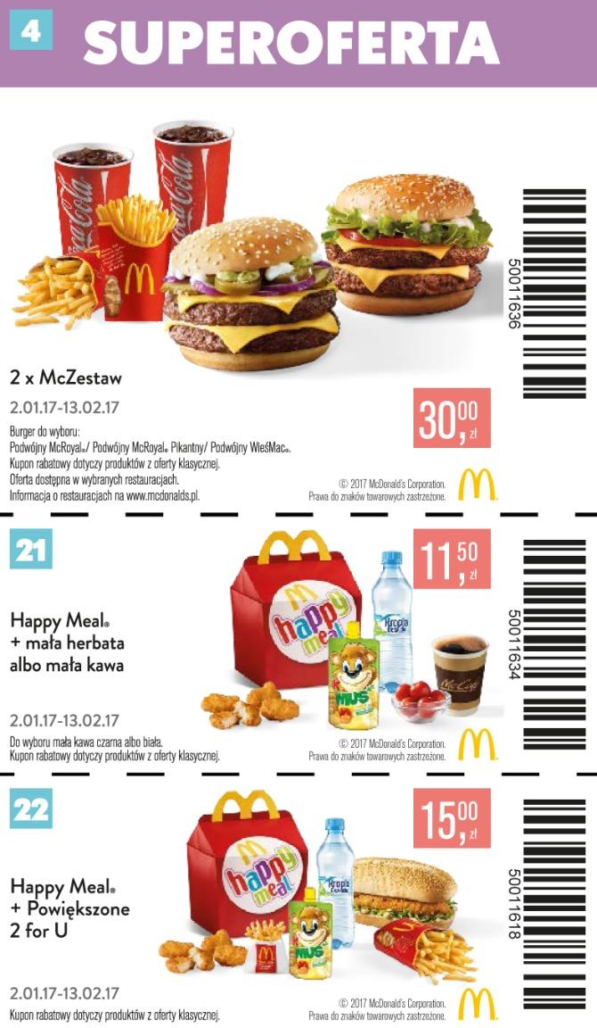 Gazetka promocyjna McDonalds str. 4