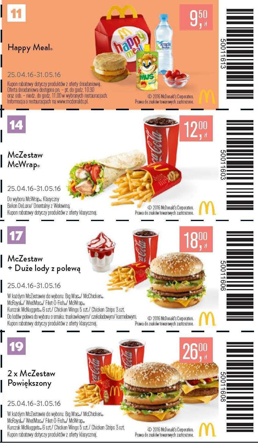 Gazetka promocyjna McDonalds str. 7