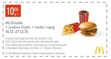 Gazetka promocyjna McDonalds str. 1