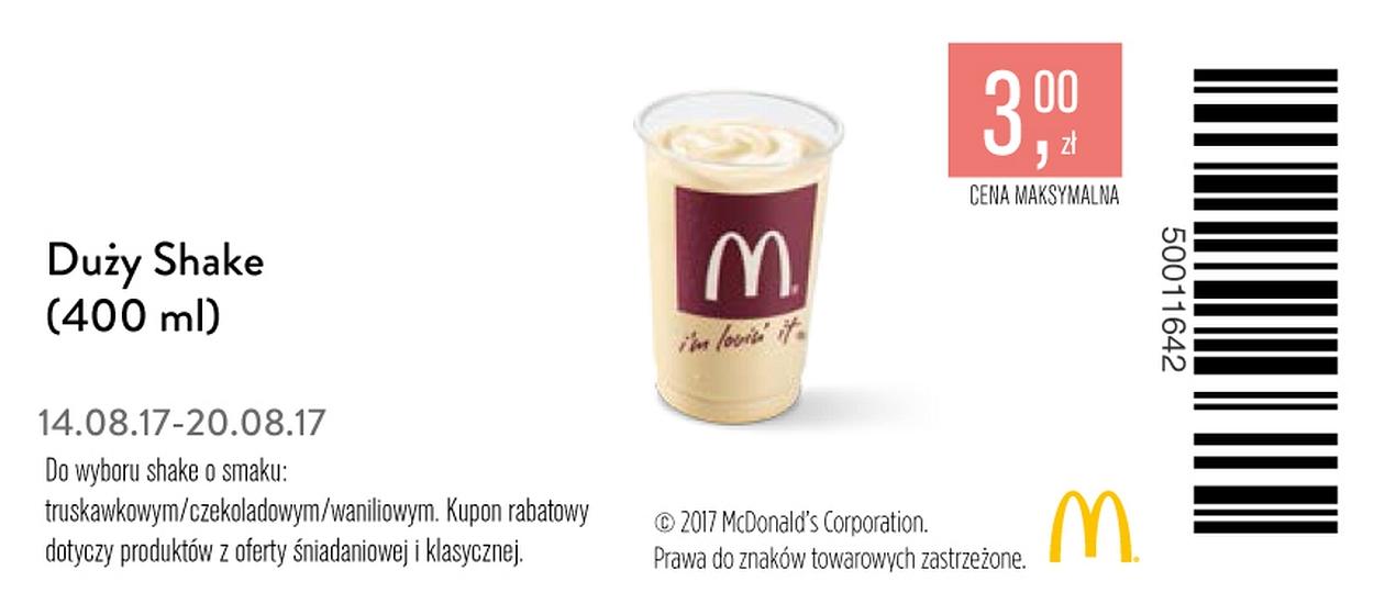 Gazetka promocyjna McDonalds str. 2