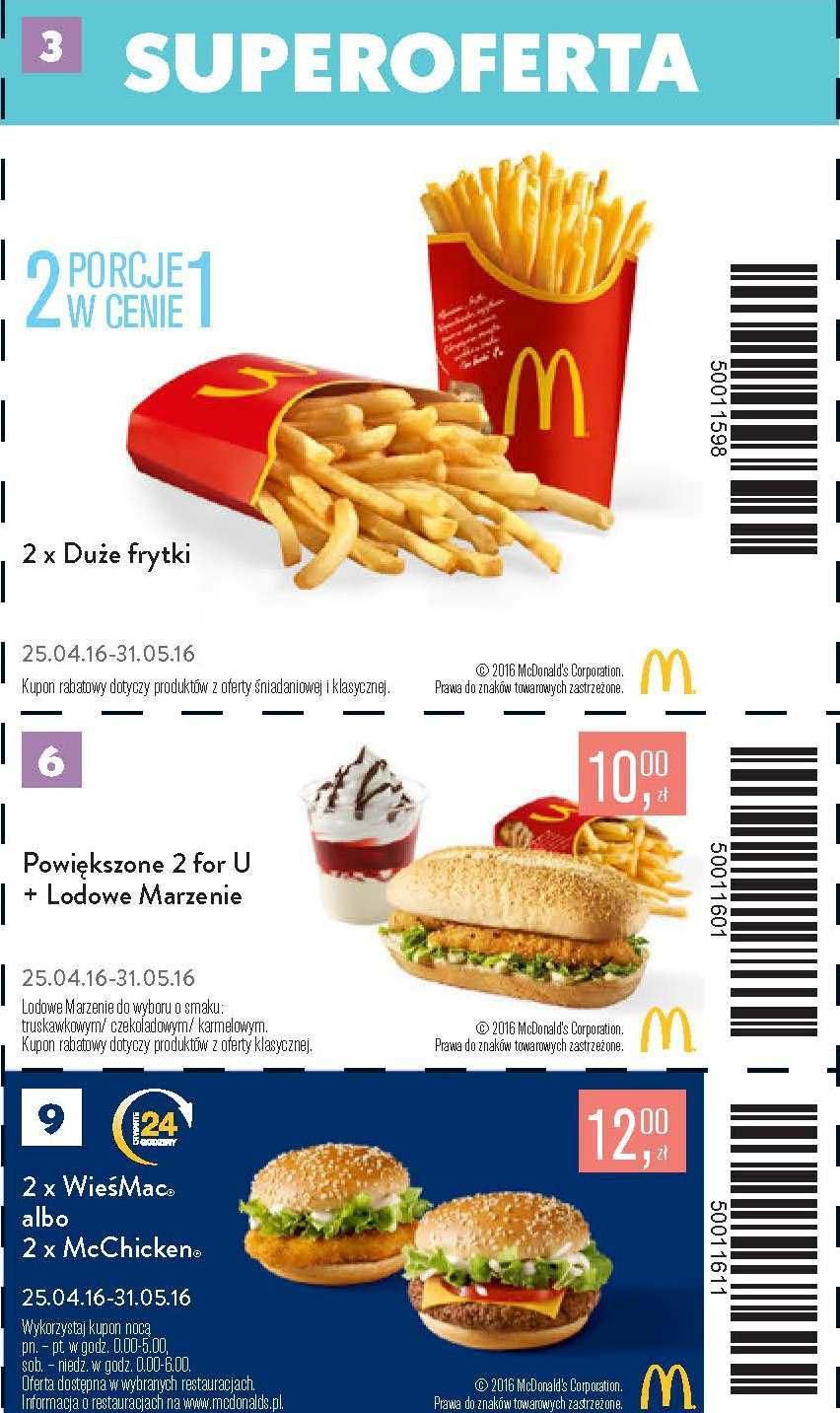 Gazetka promocyjna McDonalds str. 3