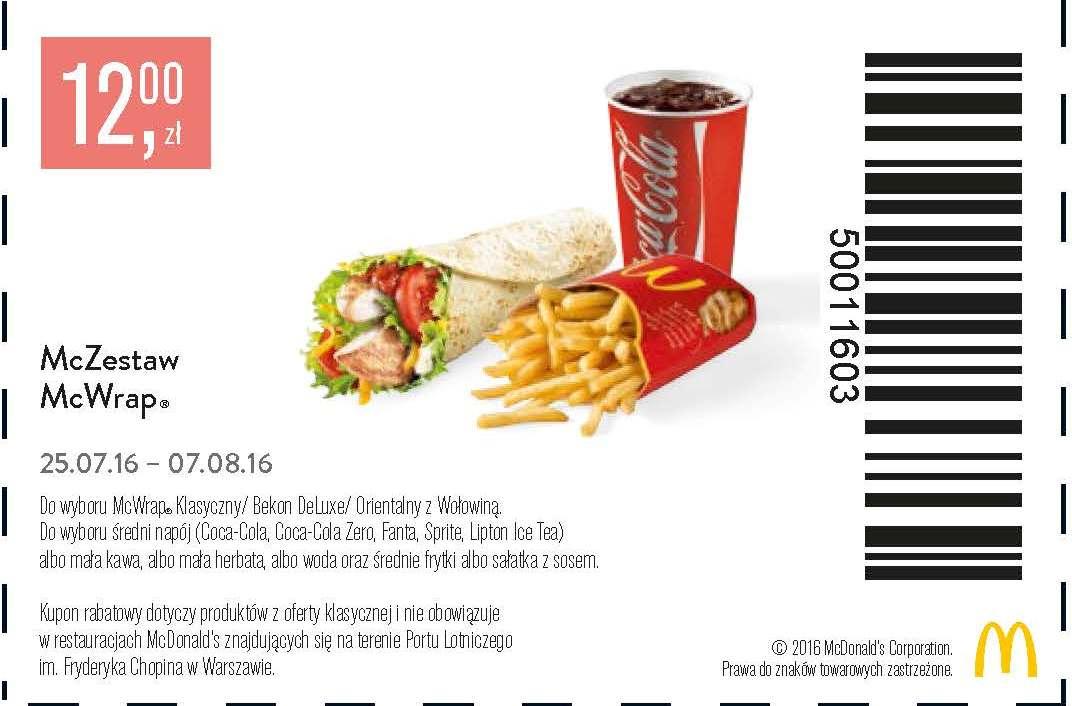 Gazetka promocyjna McDonalds str. 2