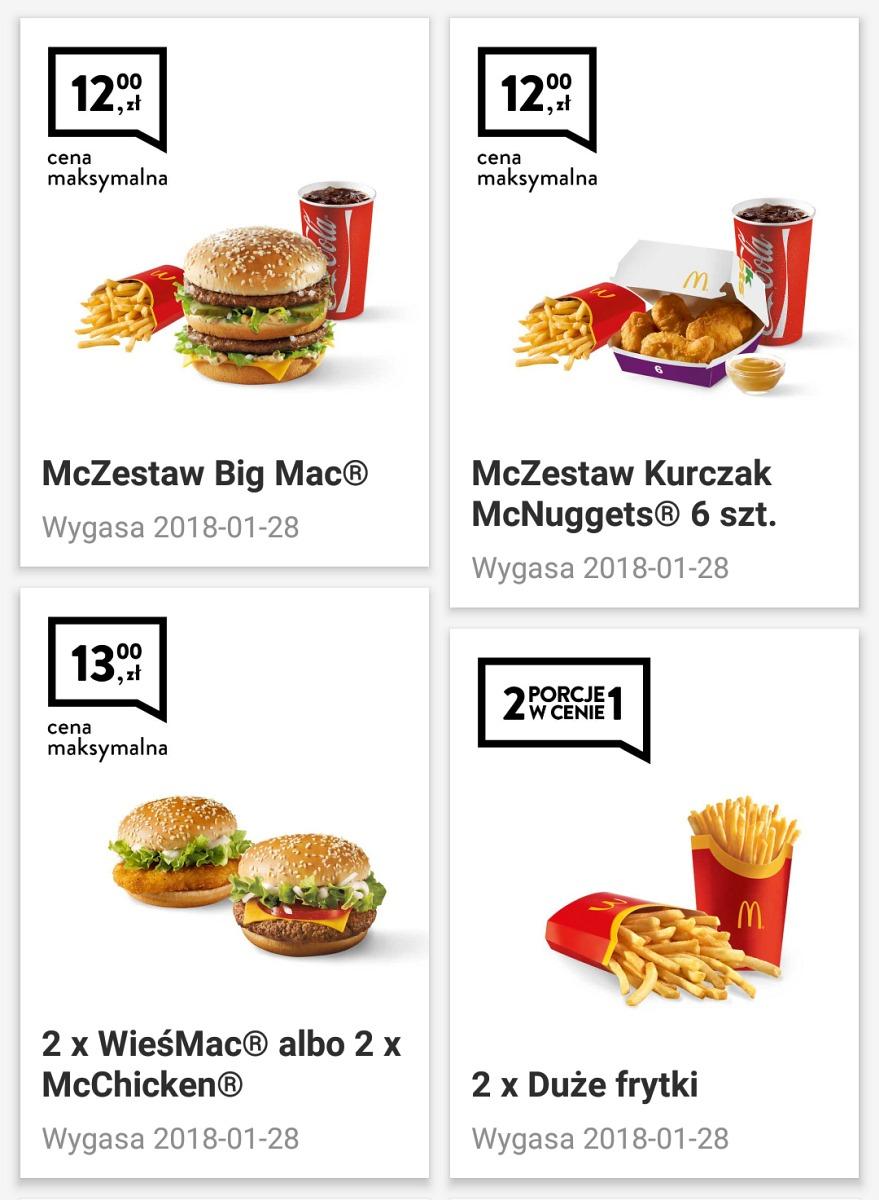 Gazetka promocyjna McDonalds str. 1