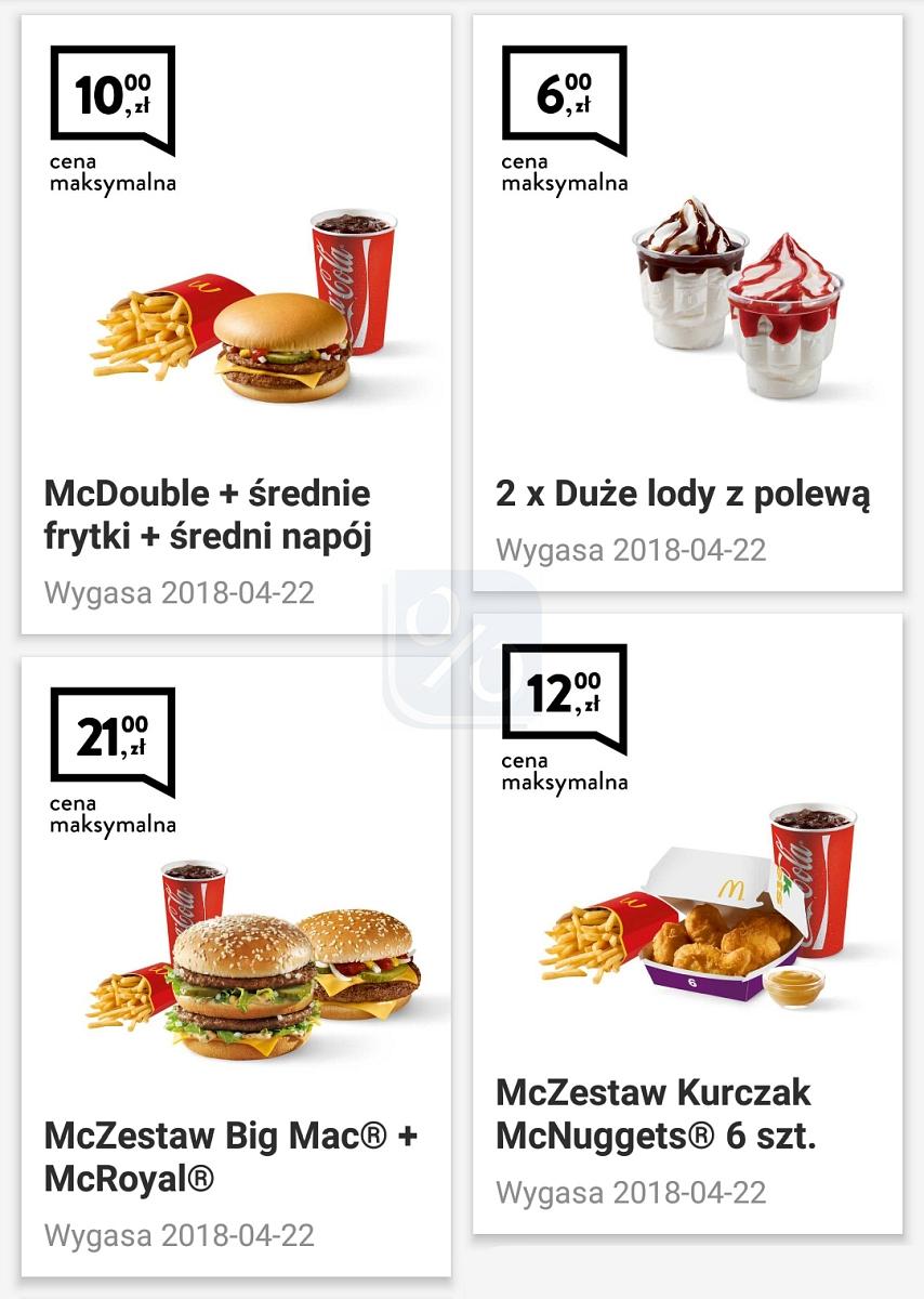Gazetka promocyjna McDonalds str. 1