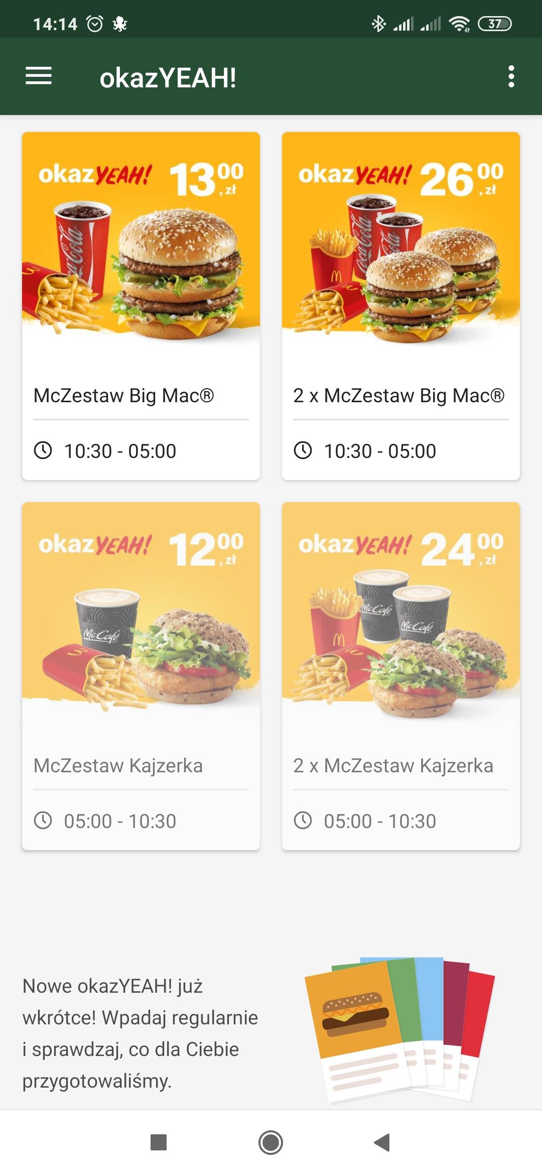 Gazetka promocyjna McDonalds str. 3