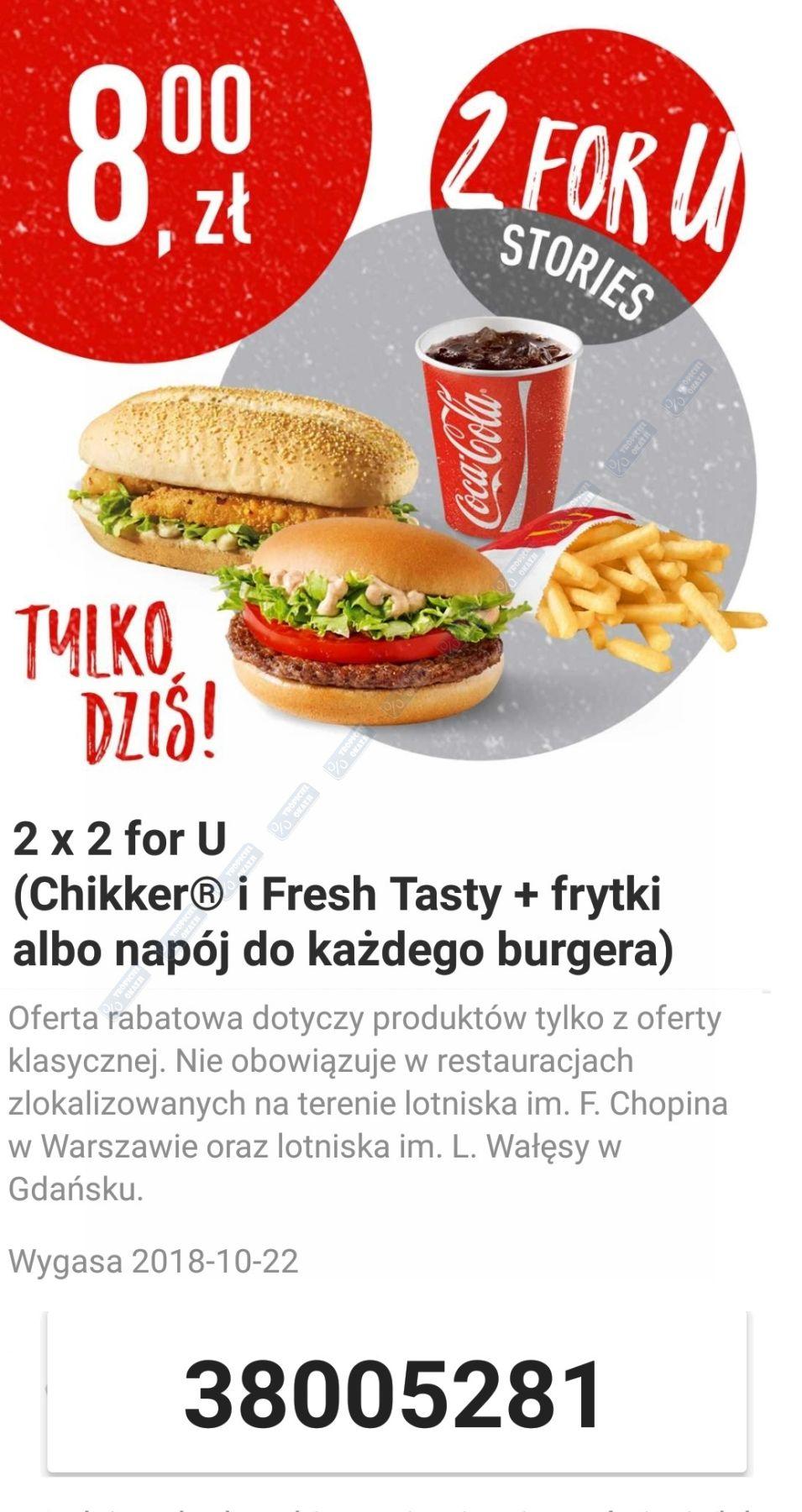 Gazetka promocyjna McDonalds str. 1