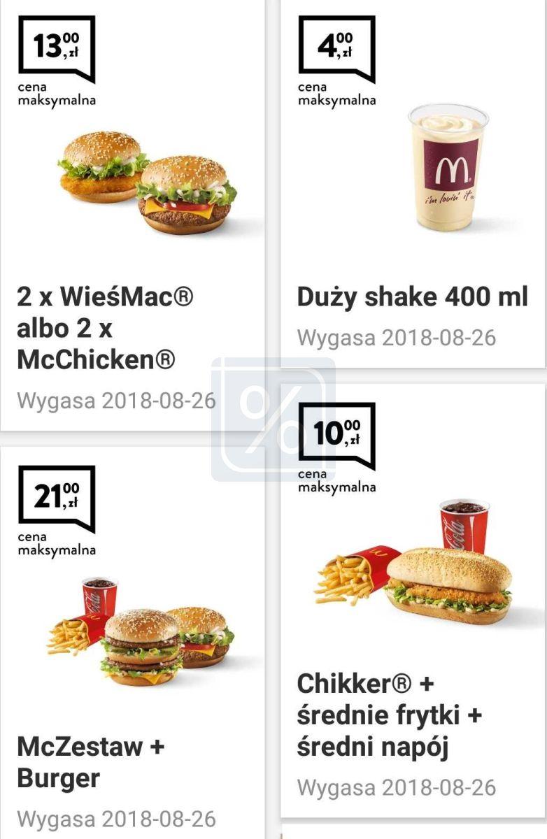 Gazetka promocyjna McDonalds str. 1