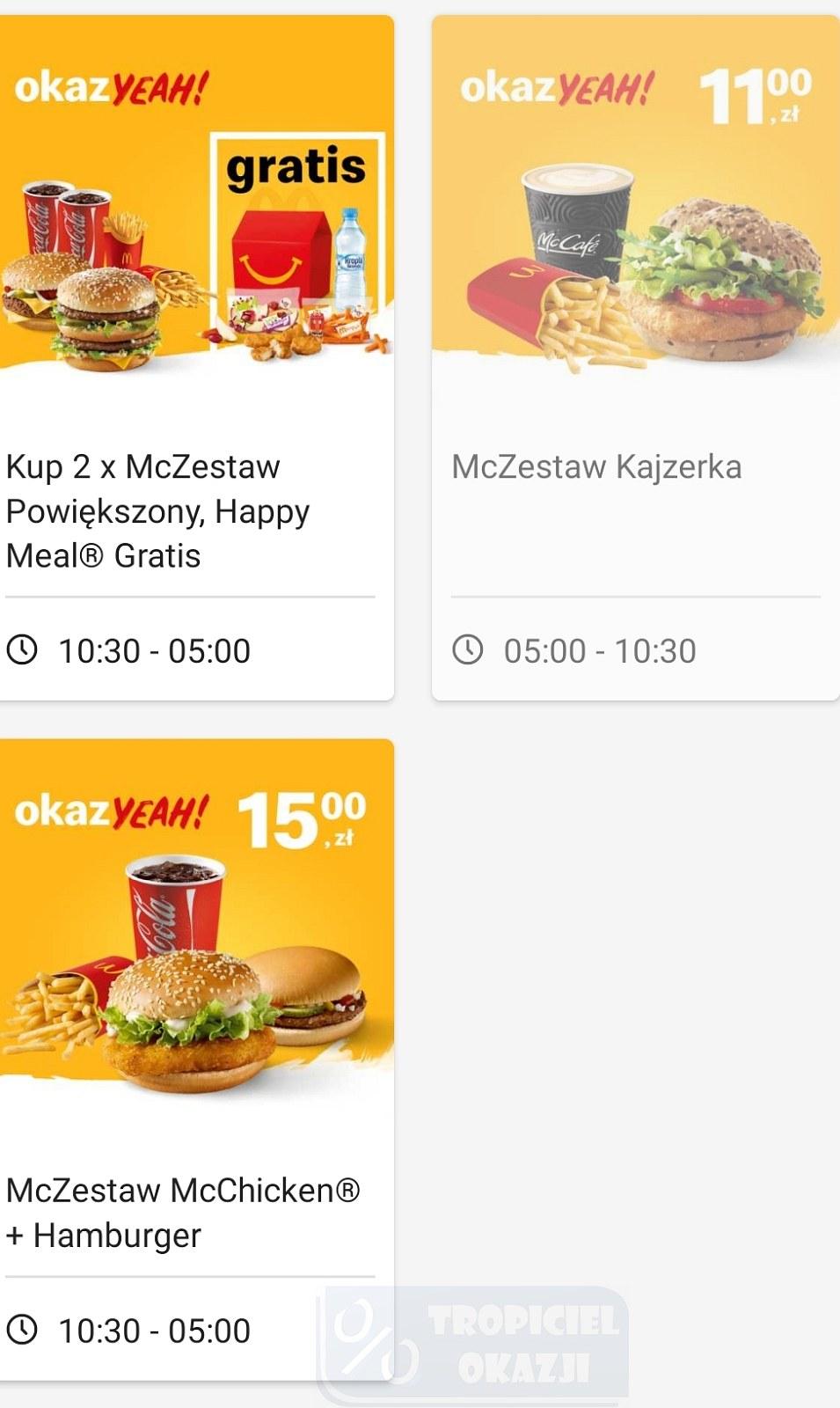 Gazetka promocyjna McDonalds str. 3
