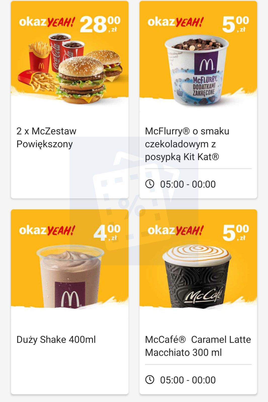 Gazetka promocyjna McDonalds str. 2