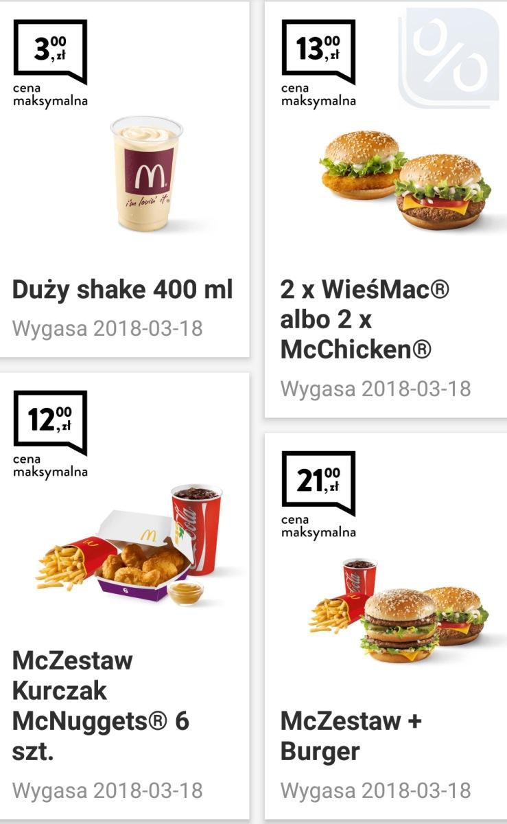 Gazetka promocyjna McDonalds str. 1