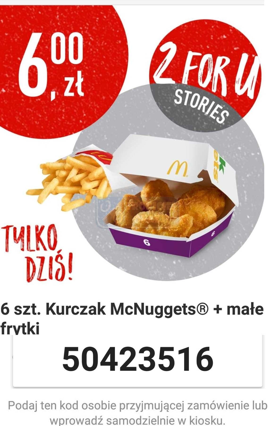 Gazetka promocyjna McDonalds str. 1